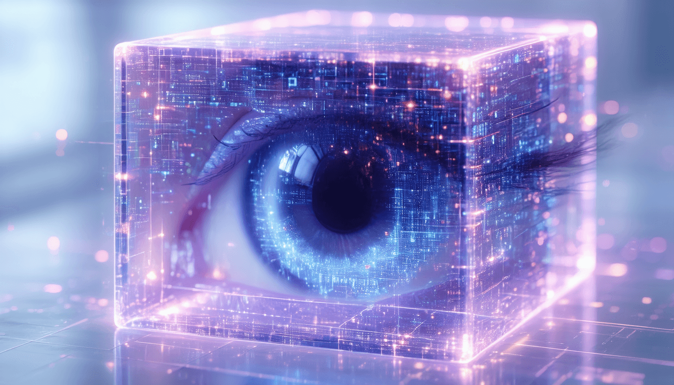 Transparency in Ai - green web monster