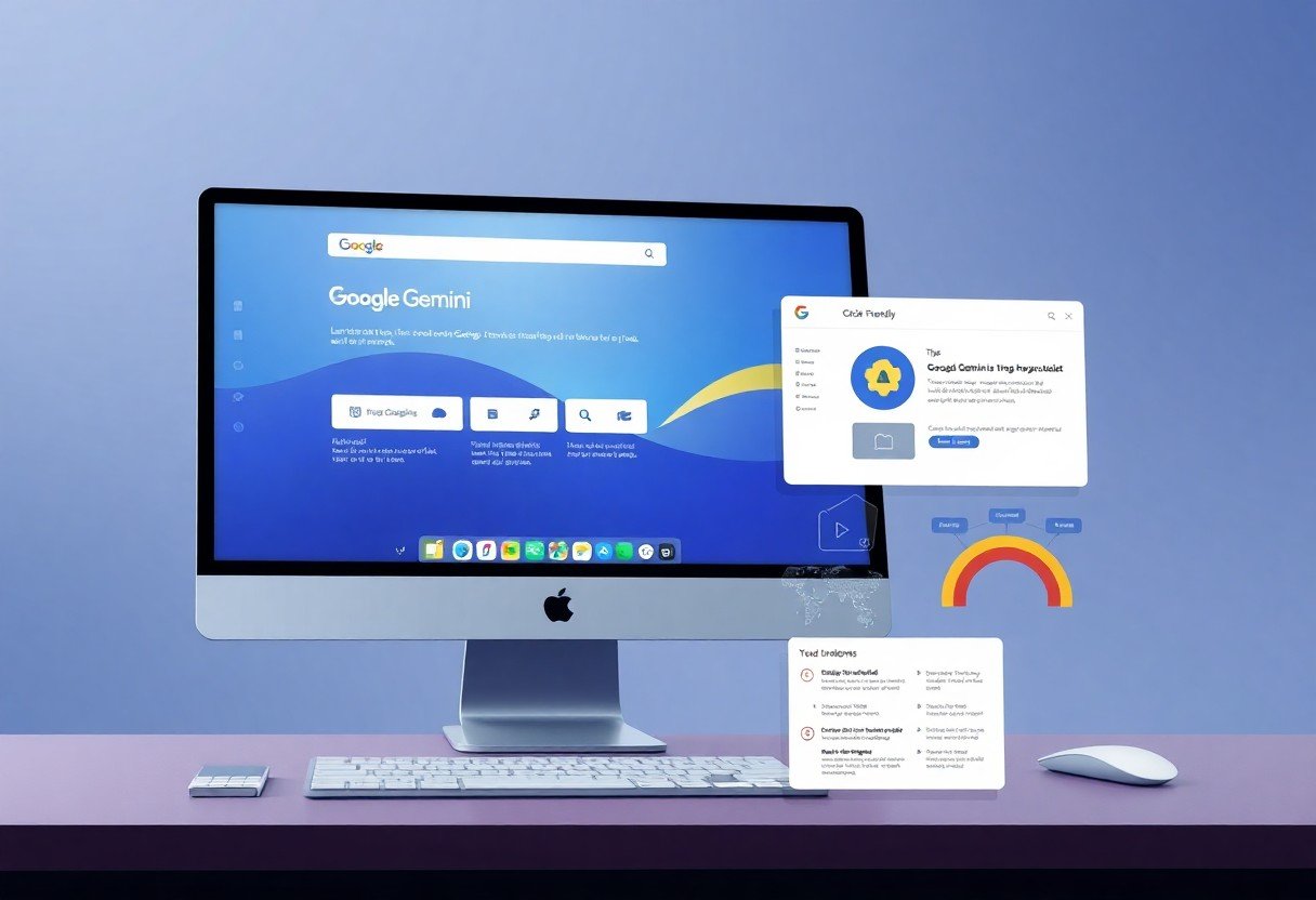 Google Gemini Essentials-GREEN WEB MONSTER