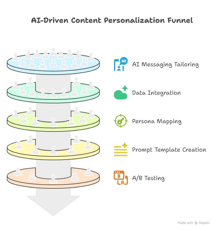 ai content workflow by green web monster